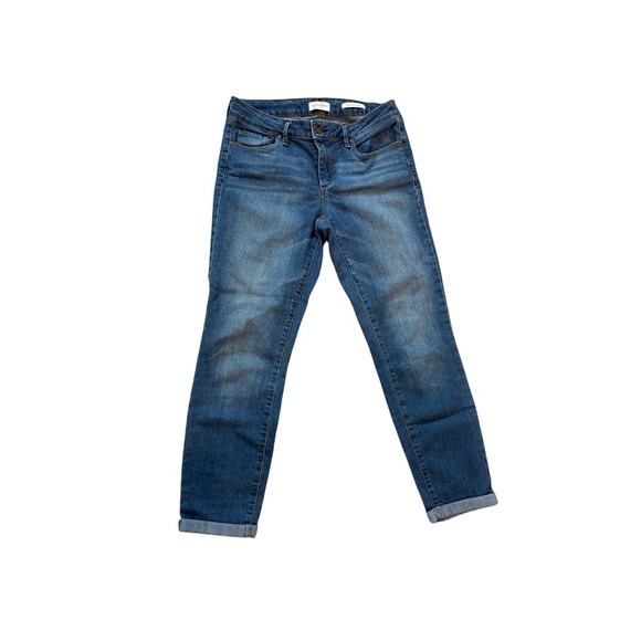 Jessica Simpson‎ Rolled Crop Skinny Jeans Women's Size 6/28 Denim - Picture 2 of 5